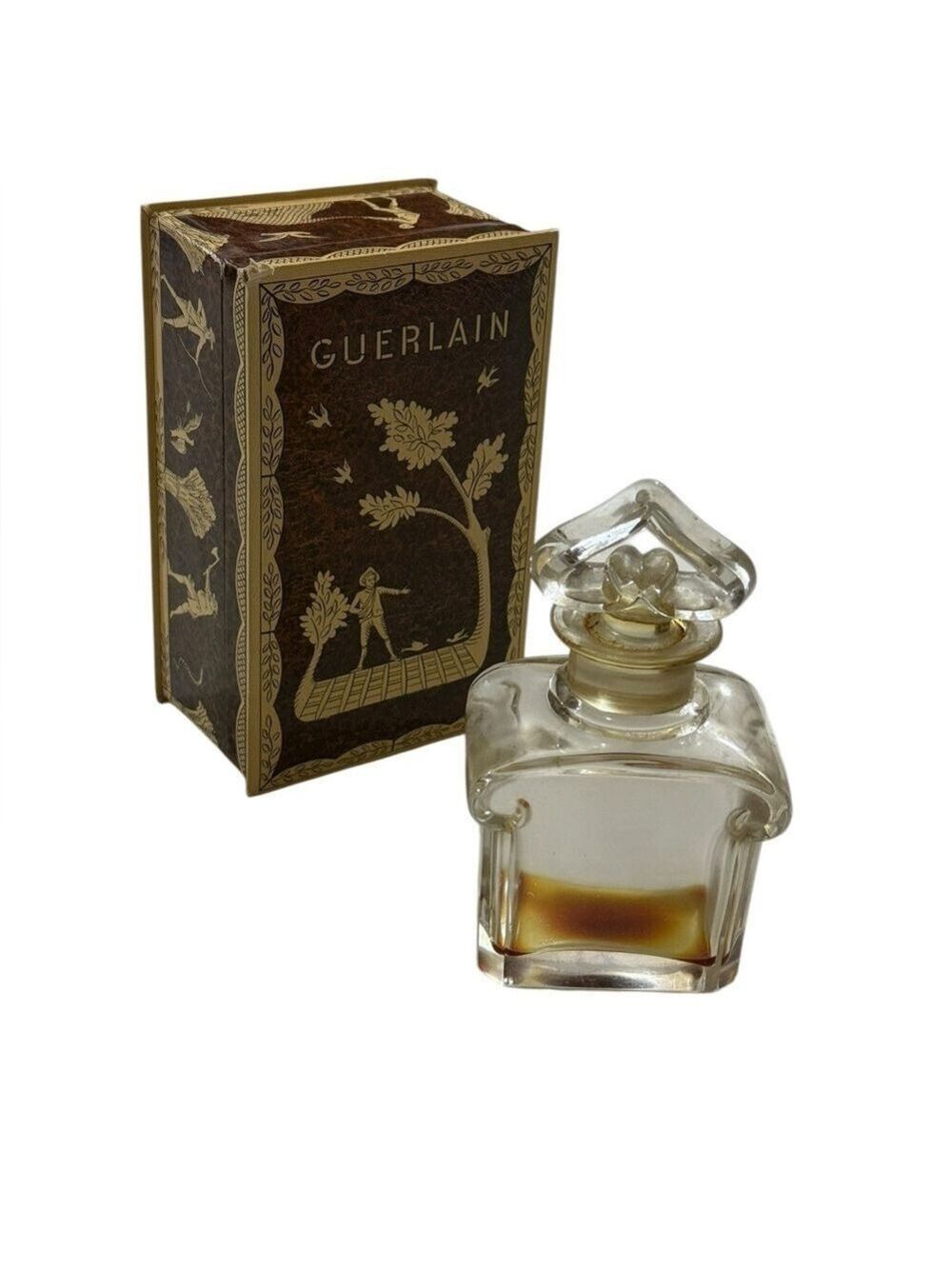 Vintage Guerlain Baccarat Crystal Perfume Bottle w/Box - Picture 4 of 16